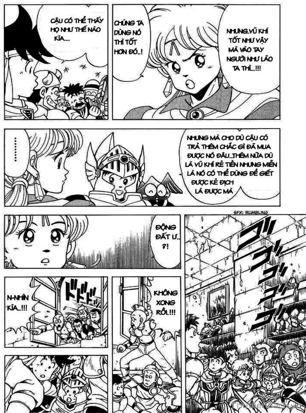 Truyện Tranh Dấu Ấn Rồng Thiêng - Dragon Quest trang 4