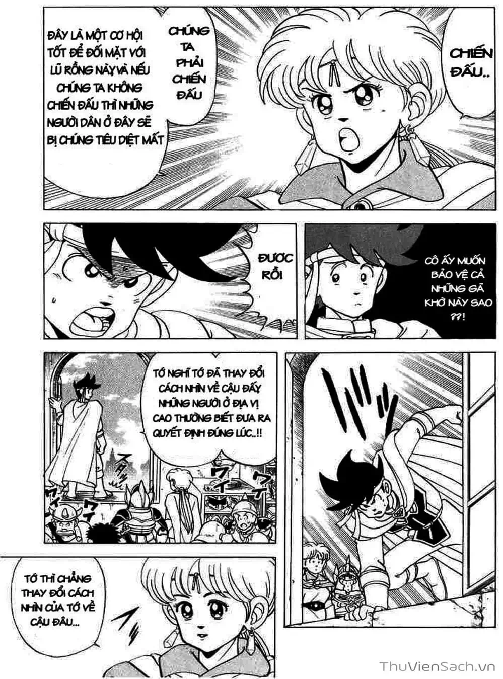 Truyện Tranh Dấu Ấn Rồng Thiêng - Dragon Quest trang 4