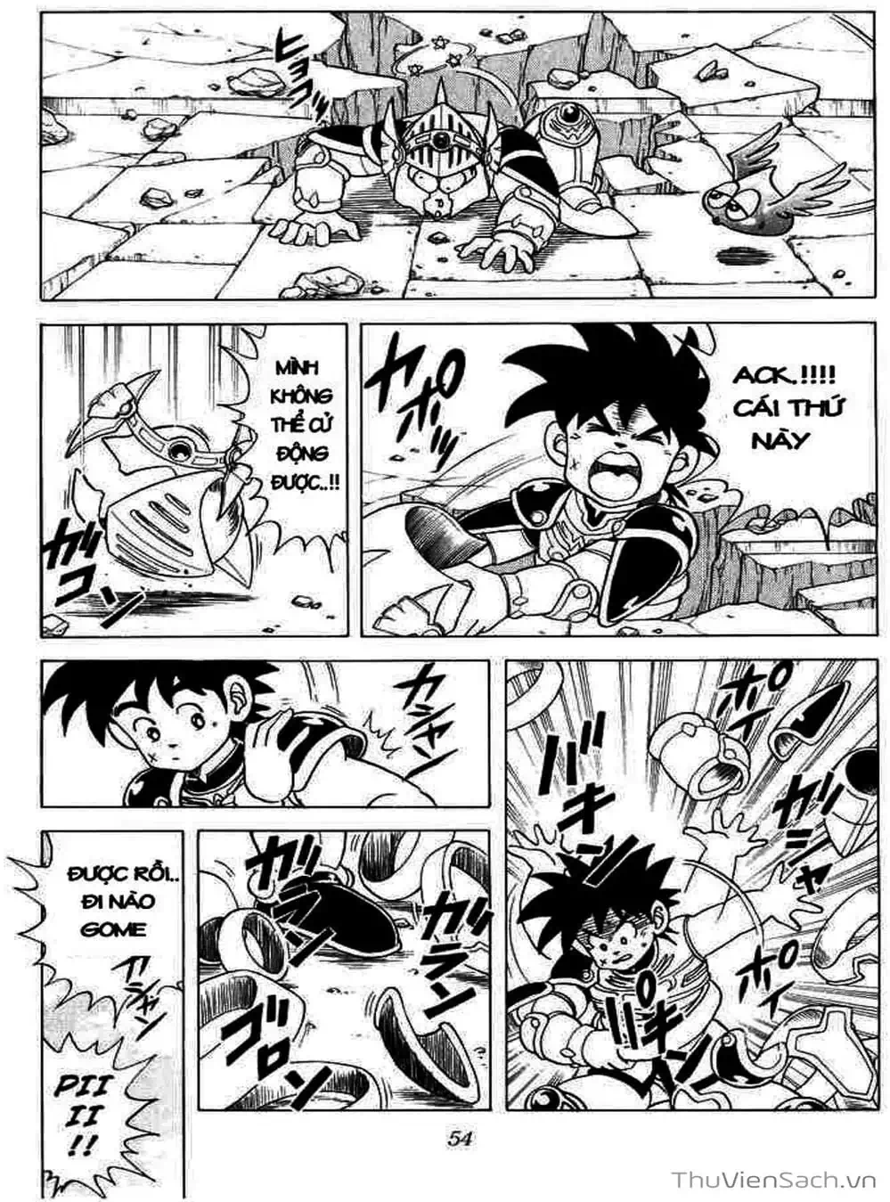 Truyện Tranh Dấu Ấn Rồng Thiêng - Dragon Quest trang 4