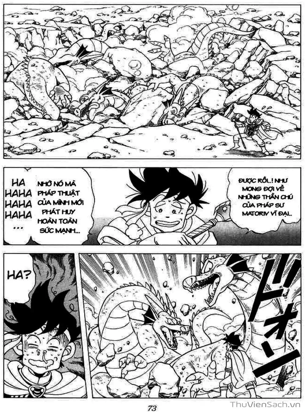 Truyện Tranh Dấu Ấn Rồng Thiêng - Dragon Quest trang 4