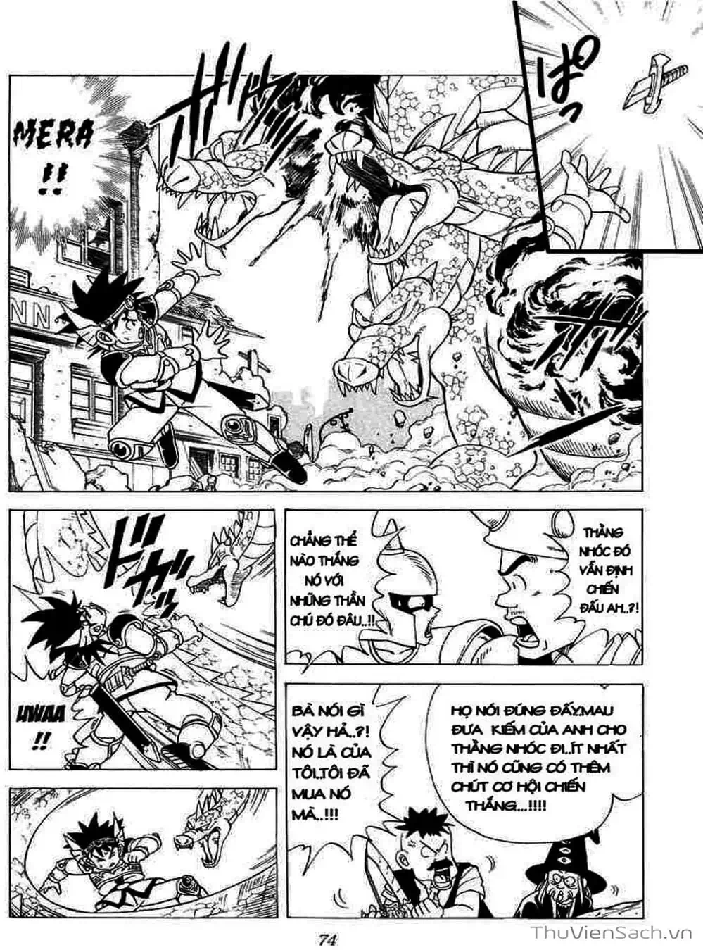 Truyện Tranh Dấu Ấn Rồng Thiêng - Dragon Quest trang 4