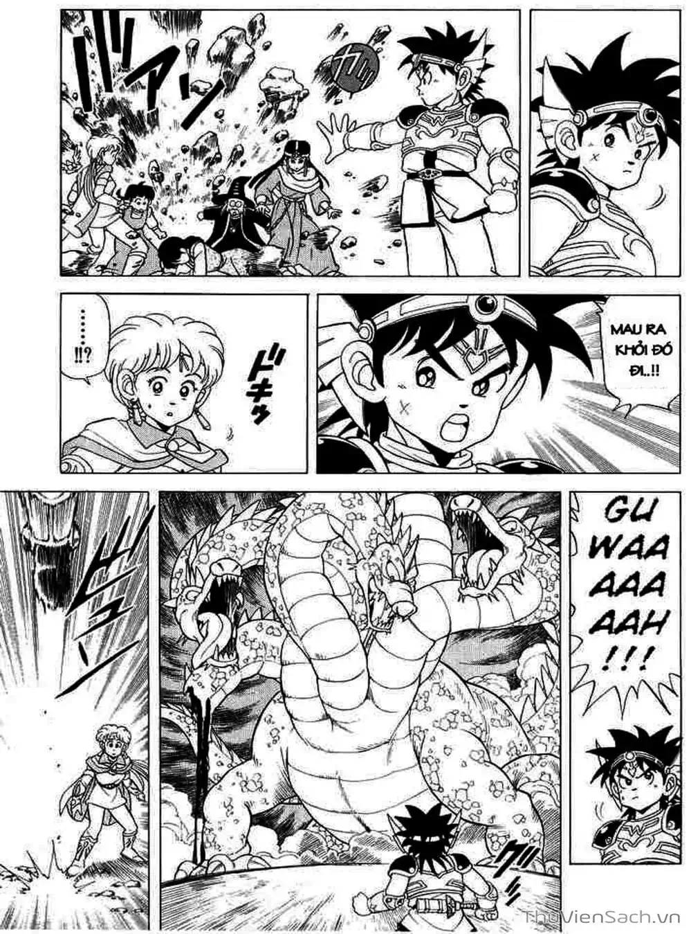 Truyện Tranh Dấu Ấn Rồng Thiêng - Dragon Quest trang 4