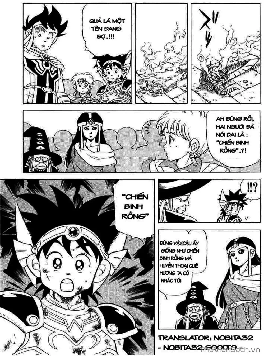 Truyện Tranh Dấu Ấn Rồng Thiêng - Dragon Quest trang 4