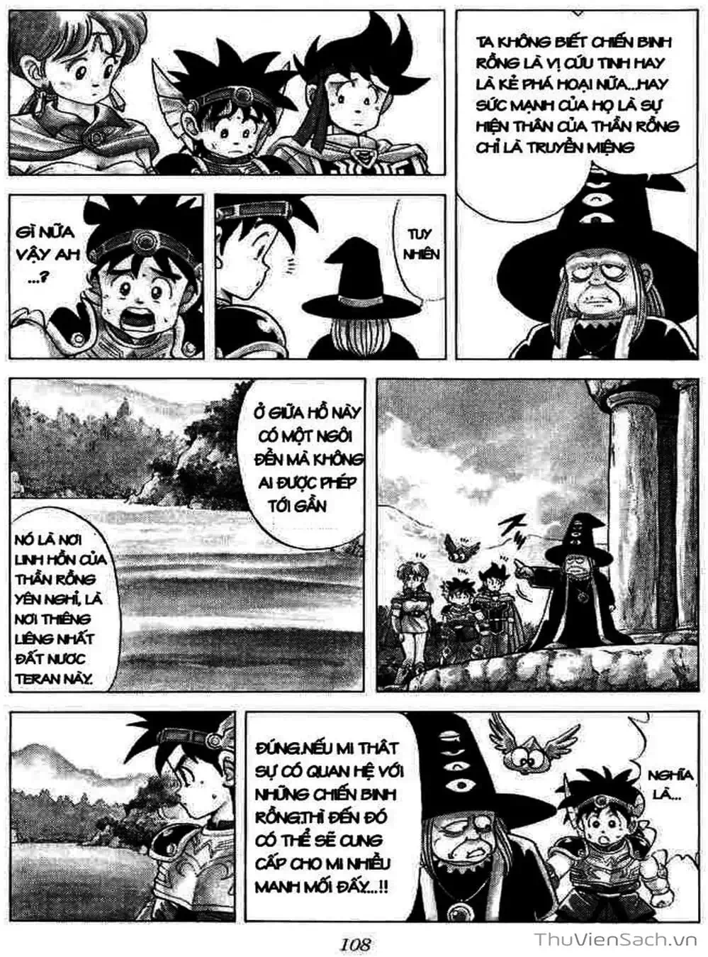 Truyện Tranh Dấu Ấn Rồng Thiêng - Dragon Quest trang 4
