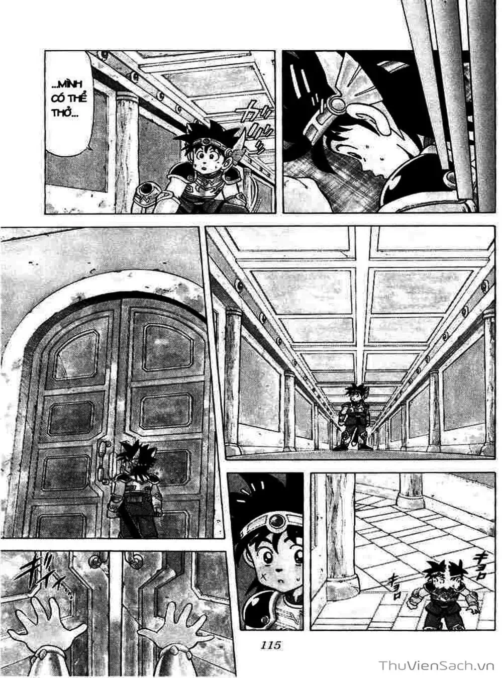 Truyện Tranh Dấu Ấn Rồng Thiêng - Dragon Quest trang 4