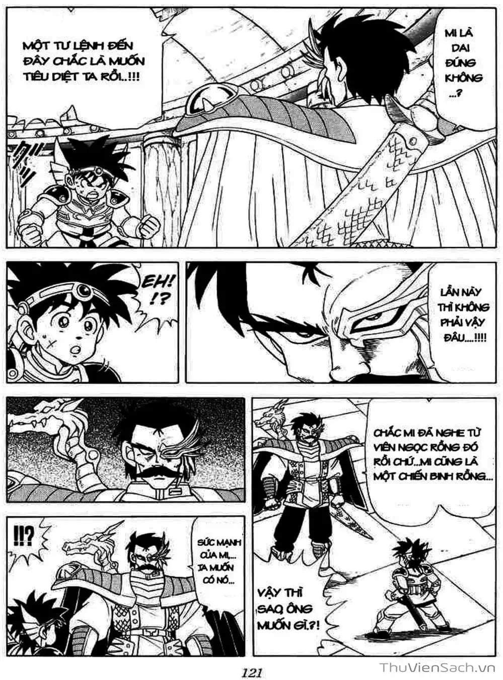 Truyện Tranh Dấu Ấn Rồng Thiêng - Dragon Quest trang 4