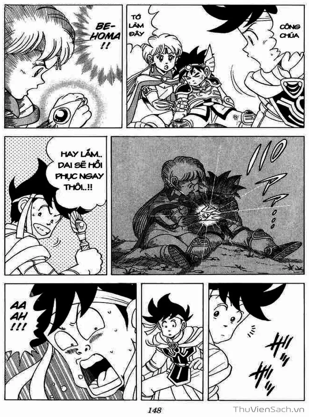 Truyện Tranh Dấu Ấn Rồng Thiêng - Dragon Quest trang 4