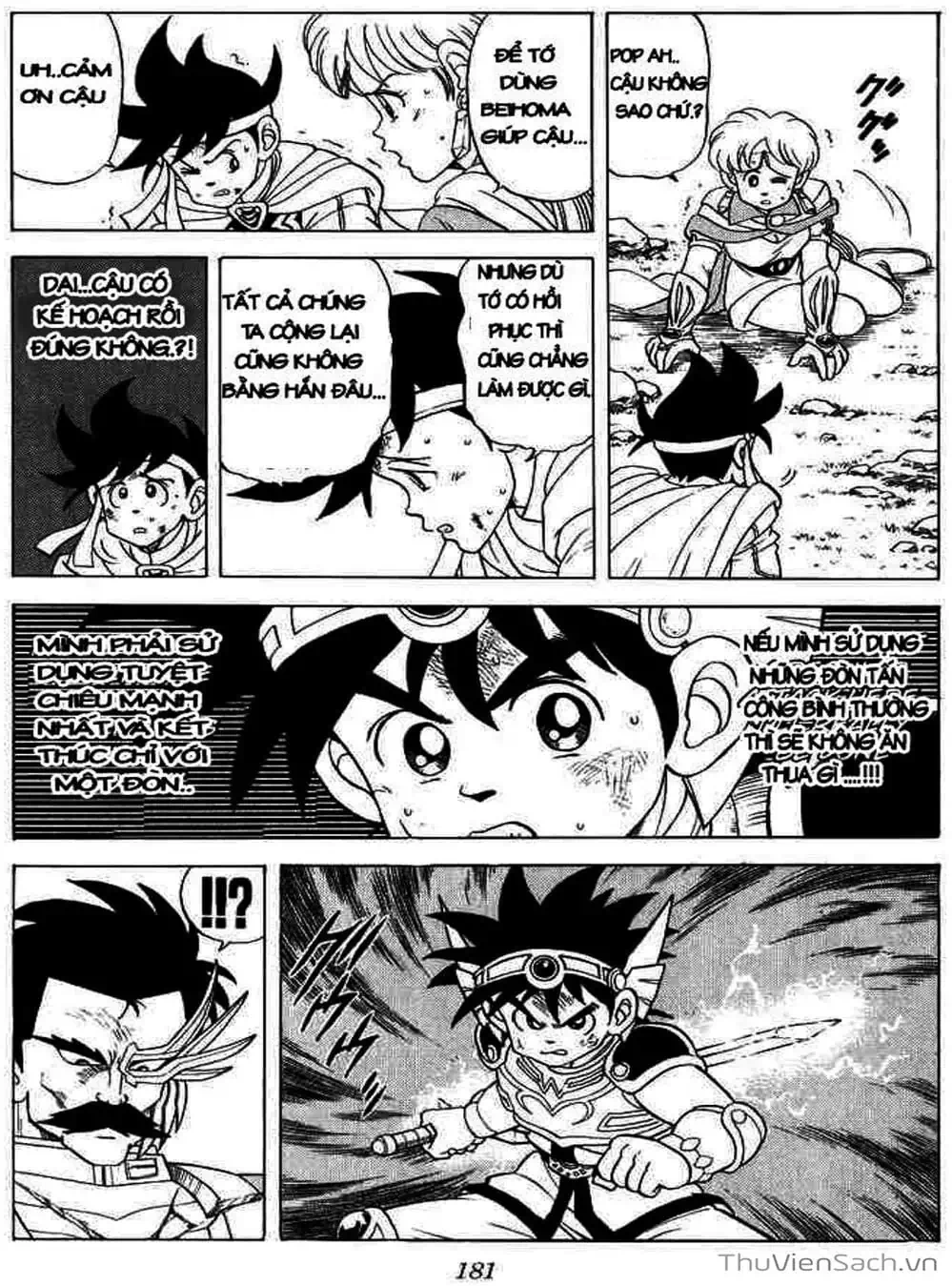 Truyện Tranh Dấu Ấn Rồng Thiêng - Dragon Quest trang 4