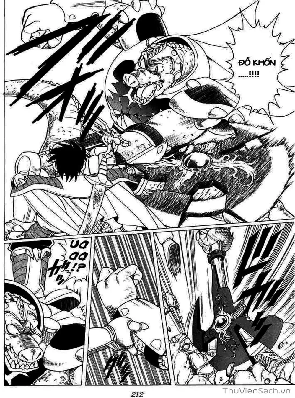 Truyện Tranh Dấu Ấn Rồng Thiêng - Dragon Quest trang 4