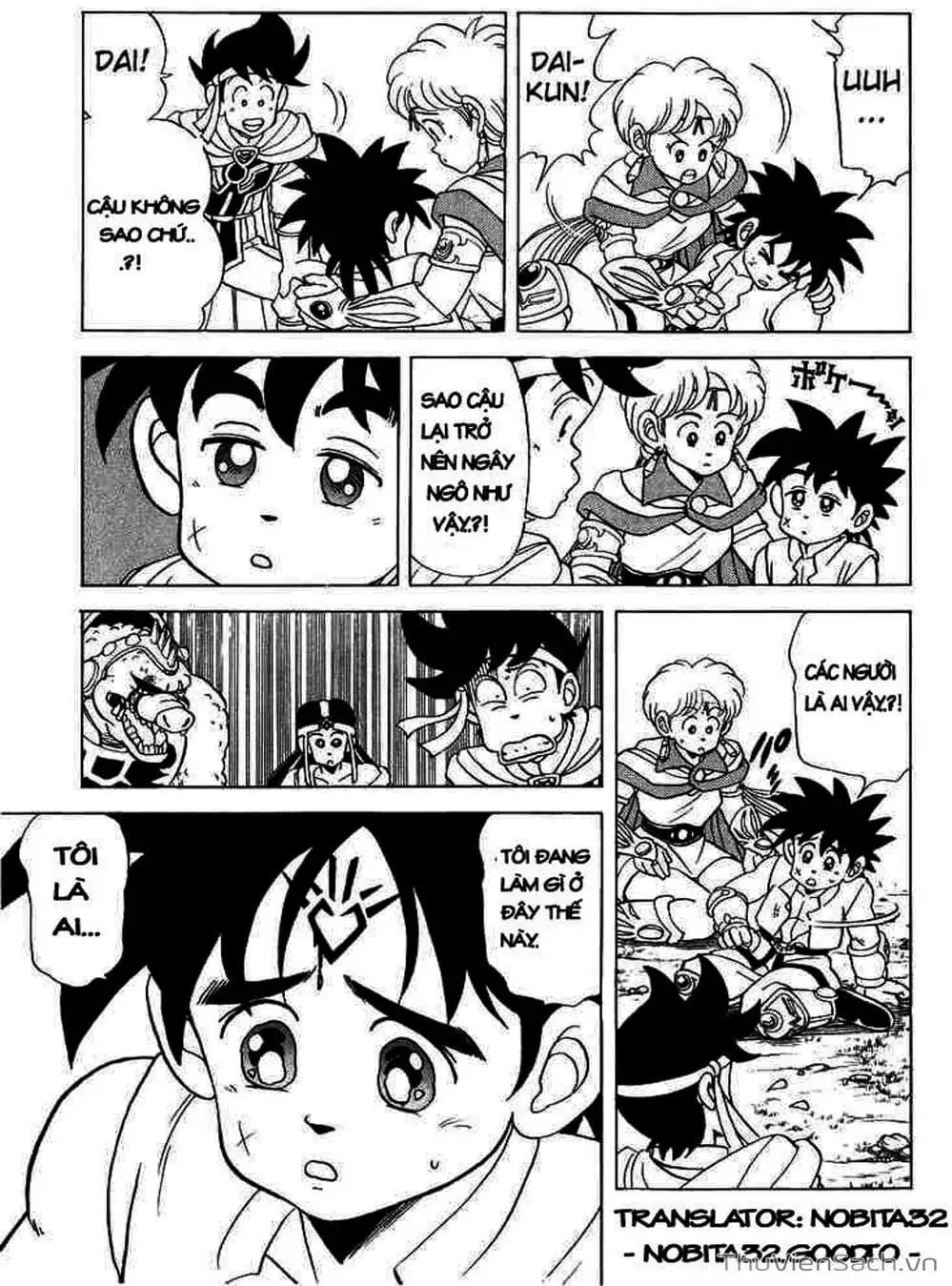 Truyện Tranh Dấu Ấn Rồng Thiêng - Dragon Quest trang 4