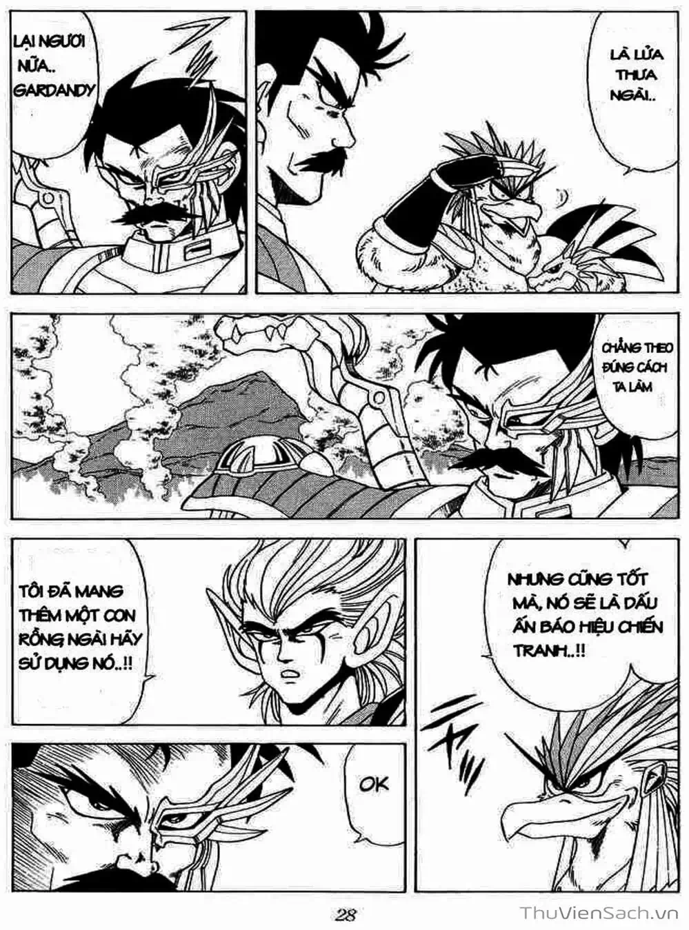 Truyện Tranh Dấu Ấn Rồng Thiêng - Dragon Quest trang 4