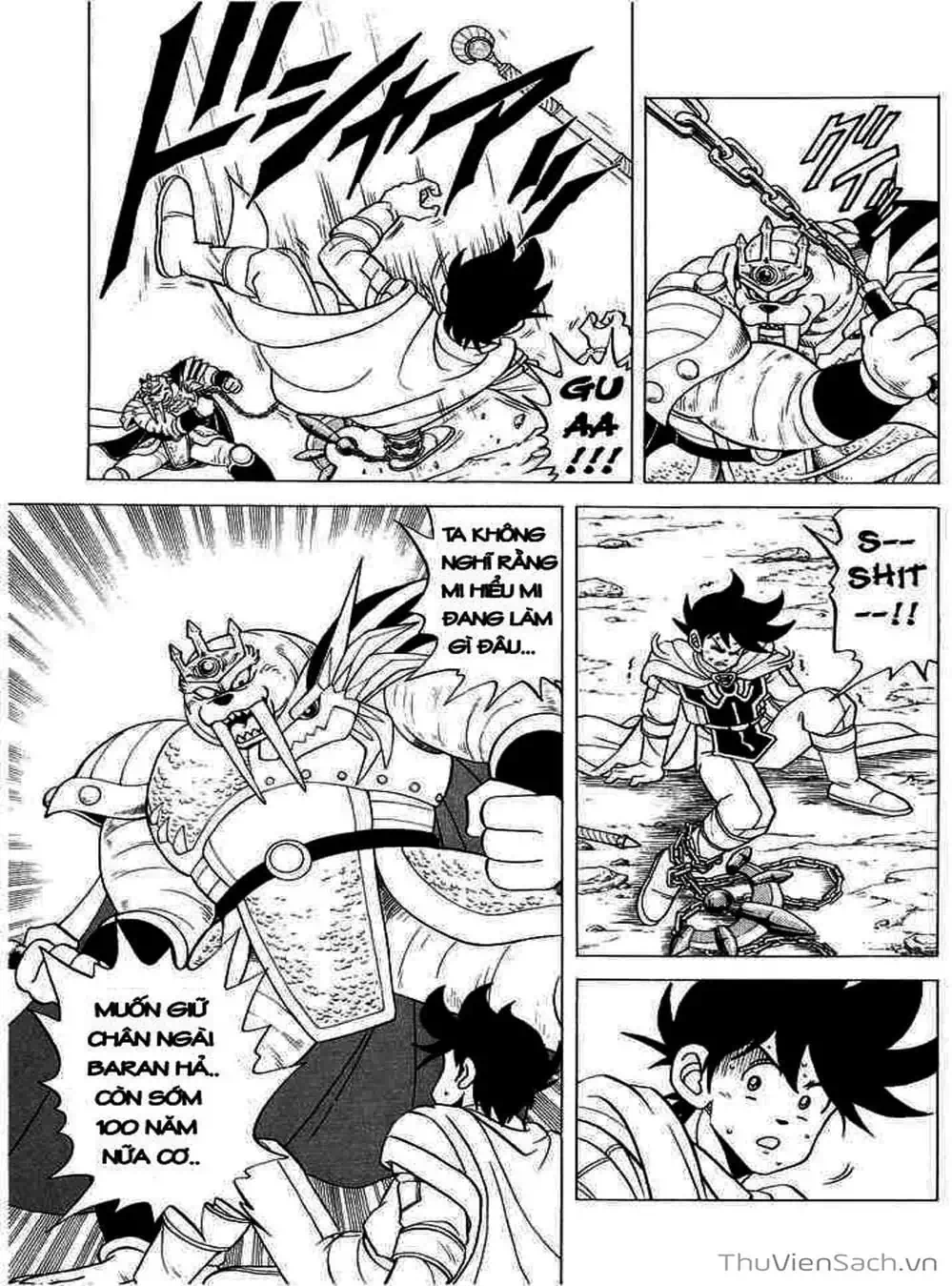 Truyện Tranh Dấu Ấn Rồng Thiêng - Dragon Quest trang 4