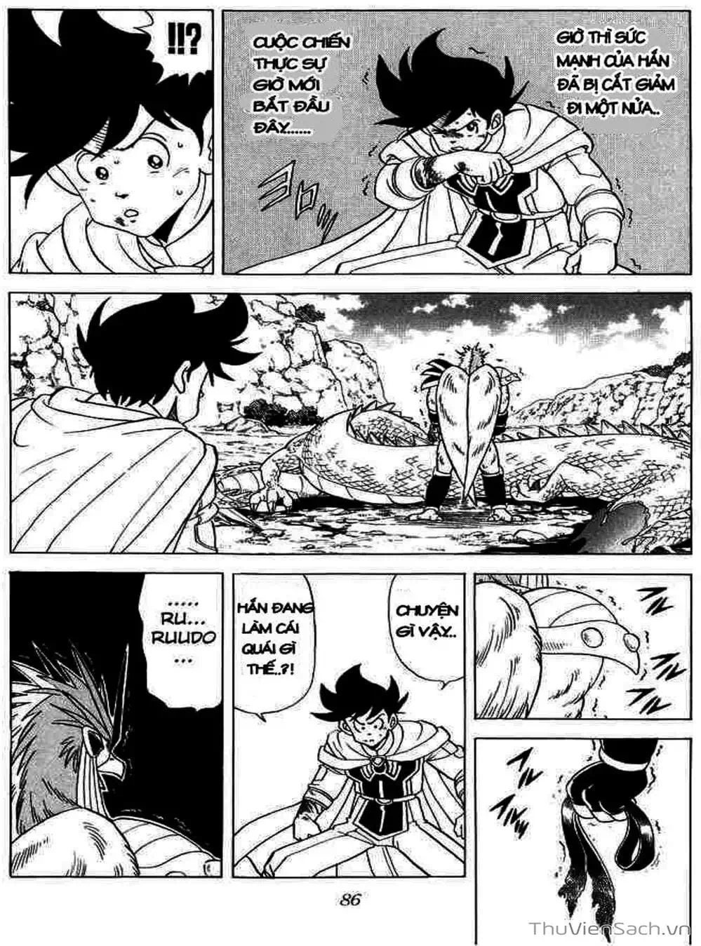 Truyện Tranh Dấu Ấn Rồng Thiêng - Dragon Quest trang 4