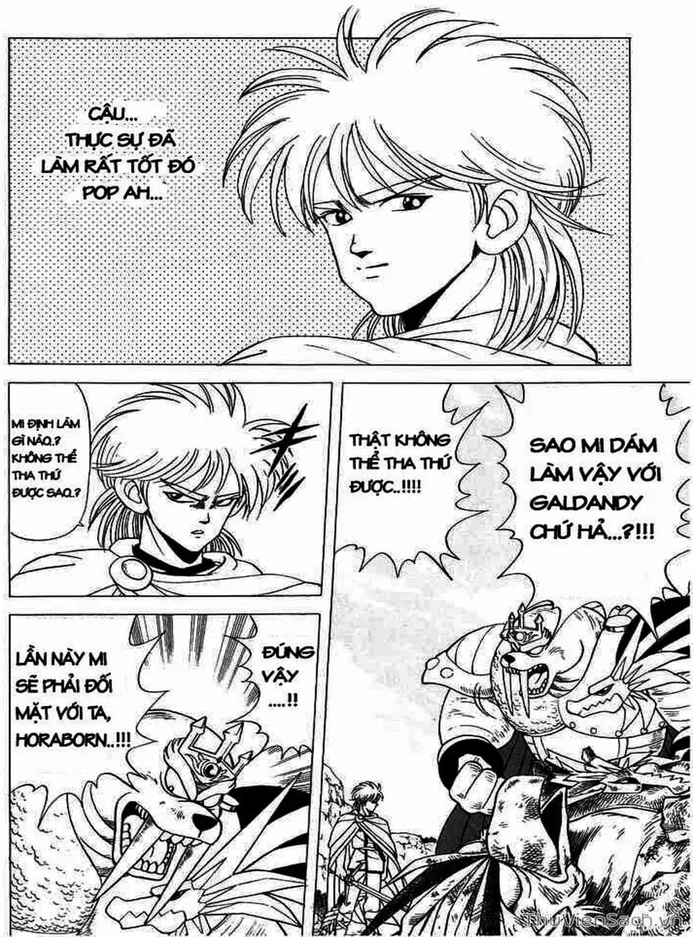 Truyện Tranh Dấu Ấn Rồng Thiêng - Dragon Quest trang 4