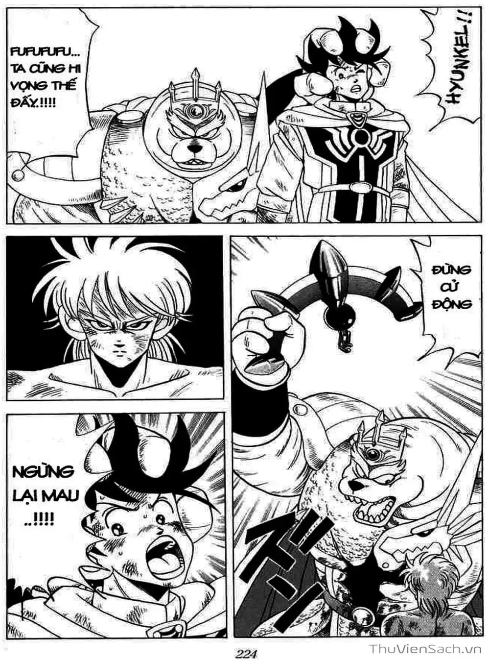 Truyện Tranh Dấu Ấn Rồng Thiêng - Dragon Quest trang 4