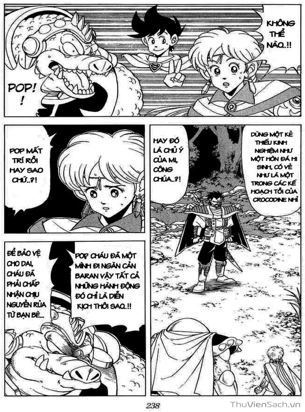 Truyện Tranh Dấu Ấn Rồng Thiêng - Dragon Quest trang 4