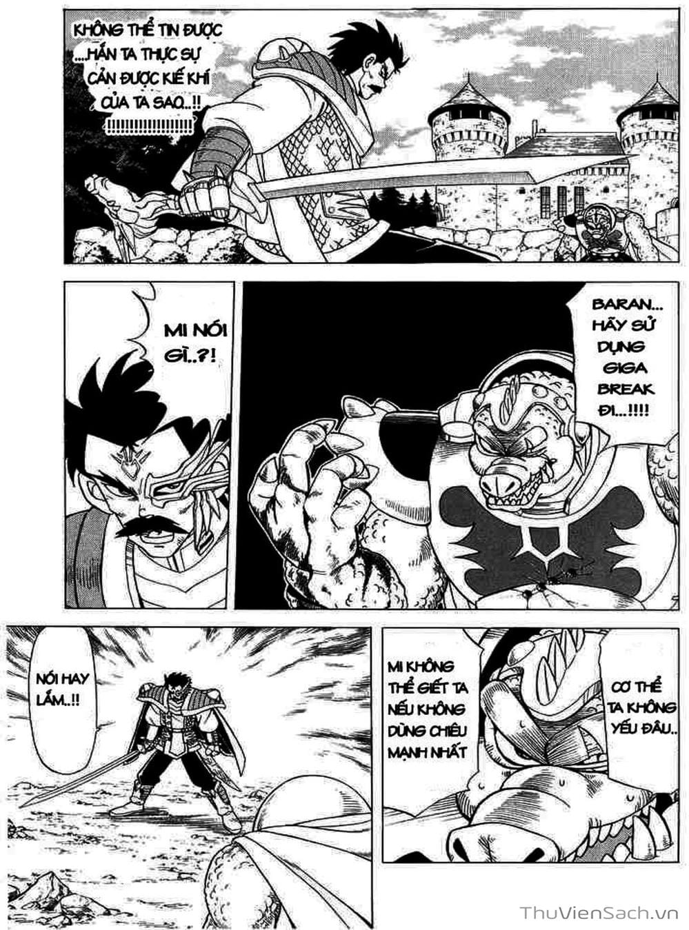 Truyện Tranh Dấu Ấn Rồng Thiêng - Dragon Quest trang 4