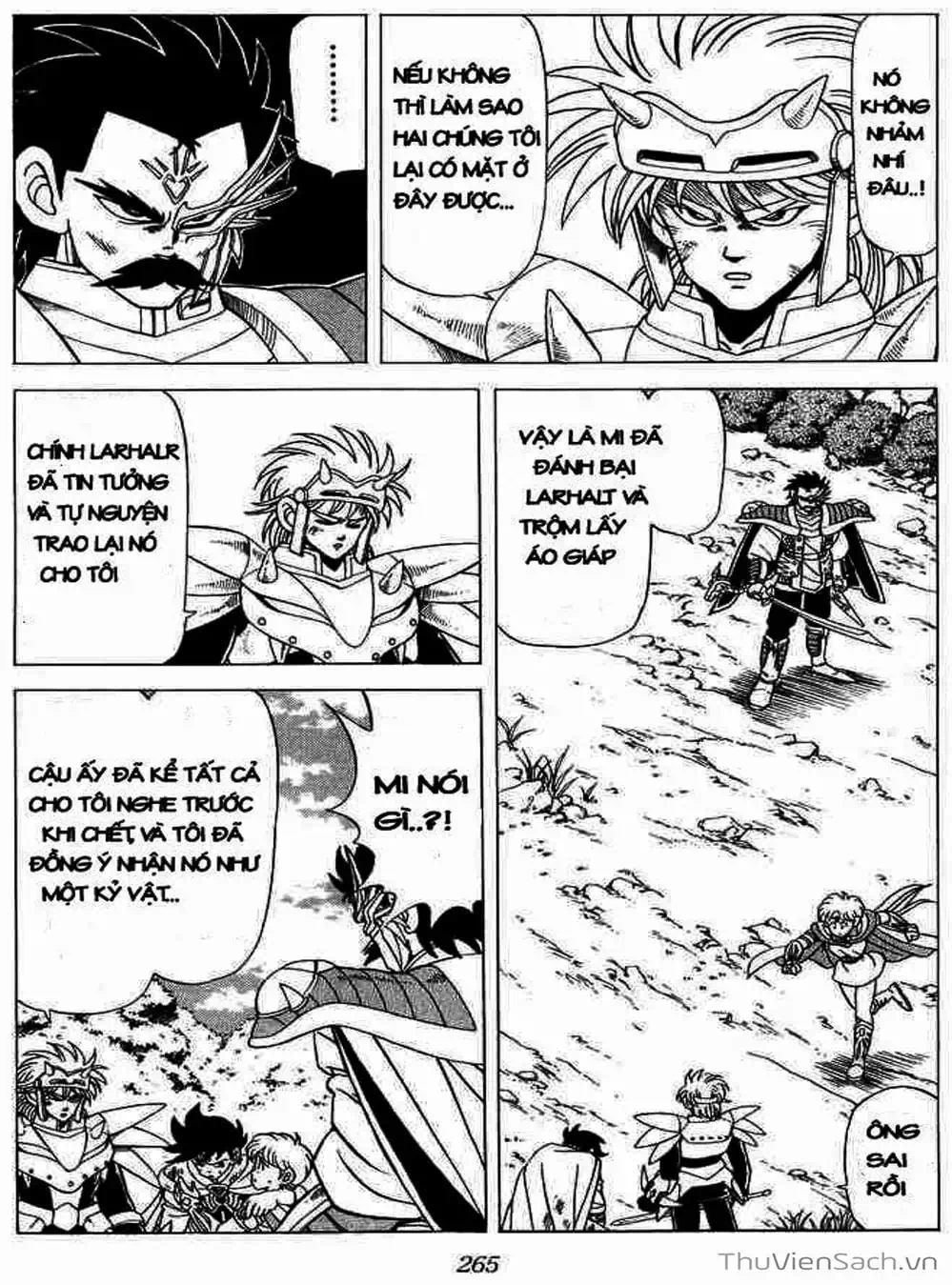 Truyện Tranh Dấu Ấn Rồng Thiêng - Dragon Quest trang 4