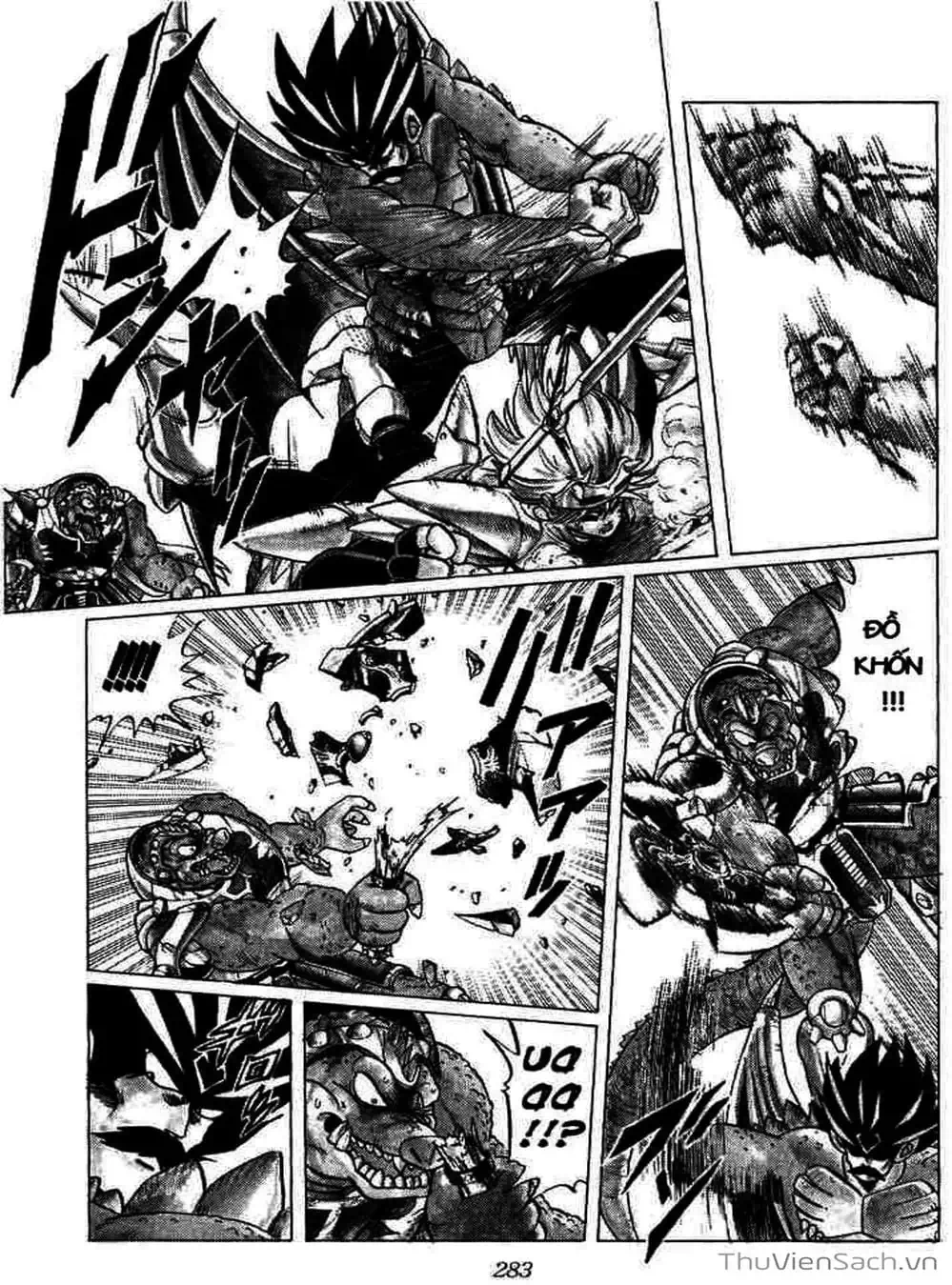 Truyện Tranh Dấu Ấn Rồng Thiêng - Dragon Quest trang 4