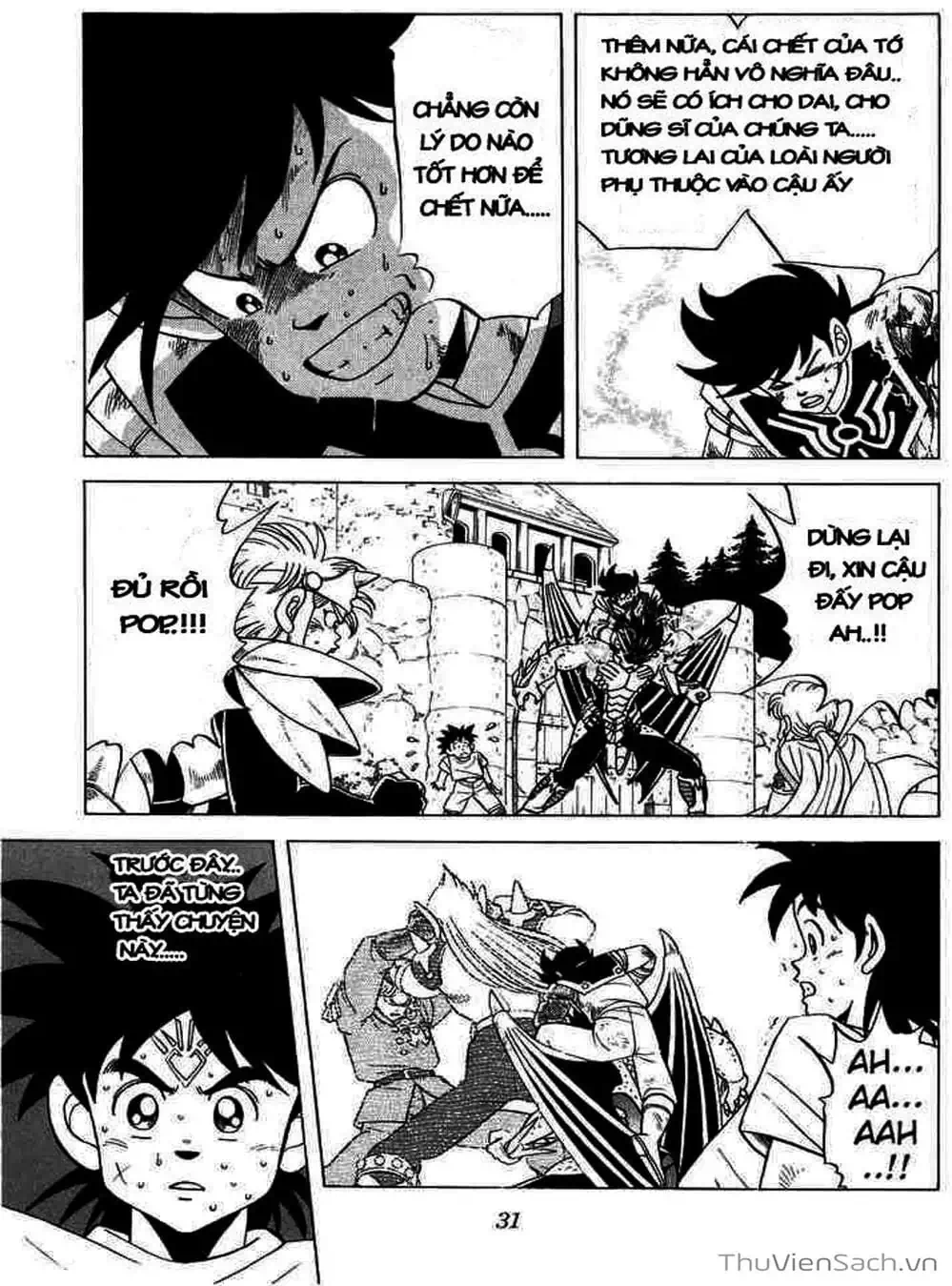 Truyện Tranh Dấu Ấn Rồng Thiêng - Dragon Quest trang 4