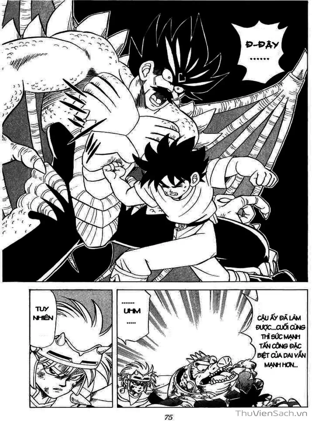 Truyện Tranh Dấu Ấn Rồng Thiêng - Dragon Quest trang 4