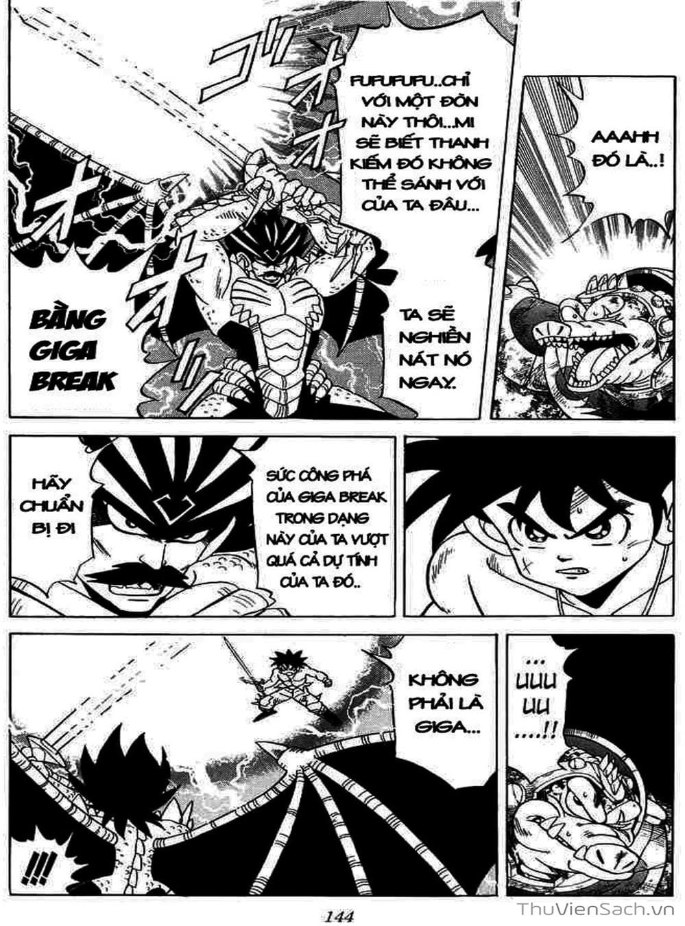 Truyện Tranh Dấu Ấn Rồng Thiêng - Dragon Quest trang 4