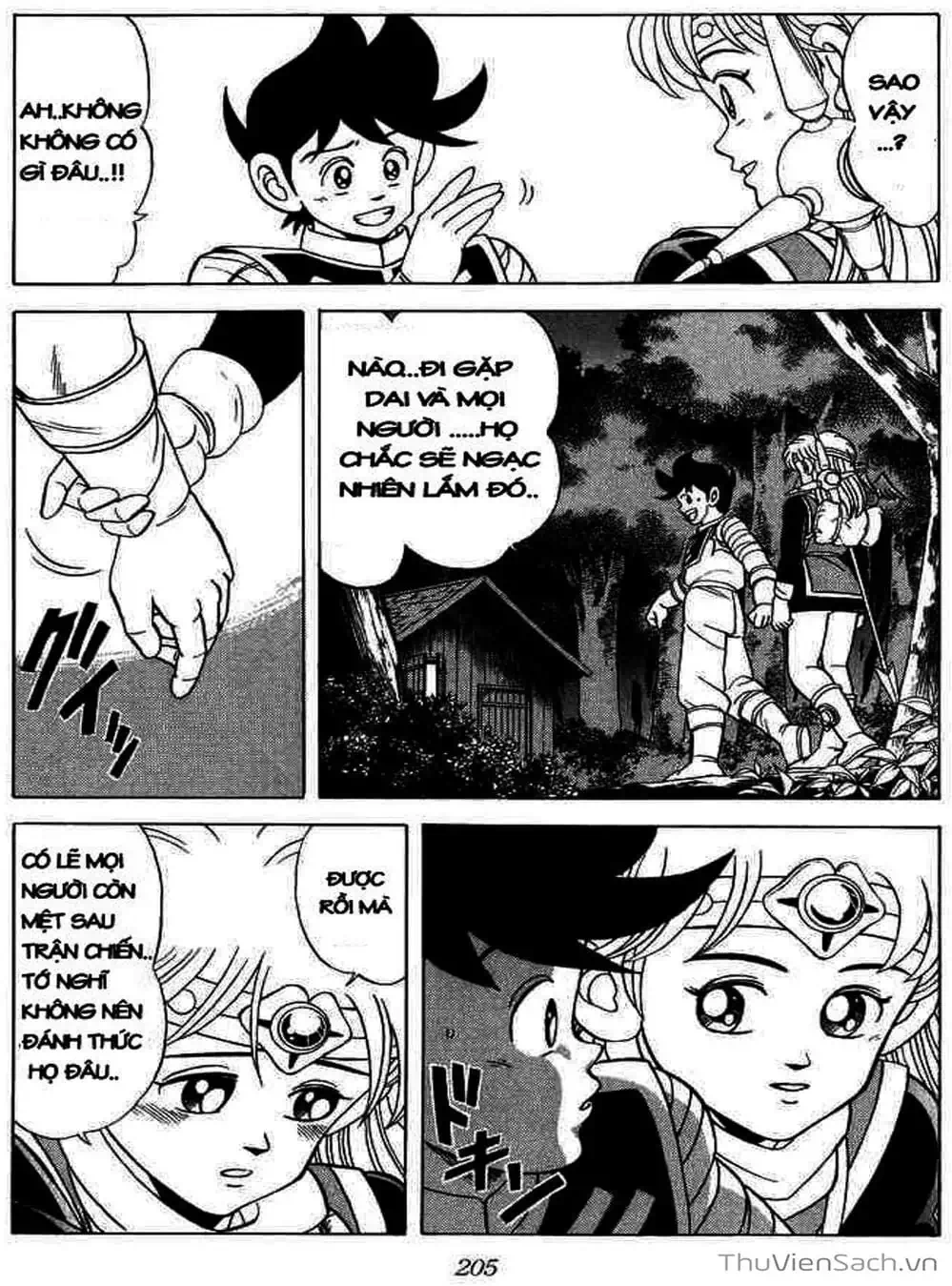 Truyện Tranh Dấu Ấn Rồng Thiêng - Dragon Quest trang 4