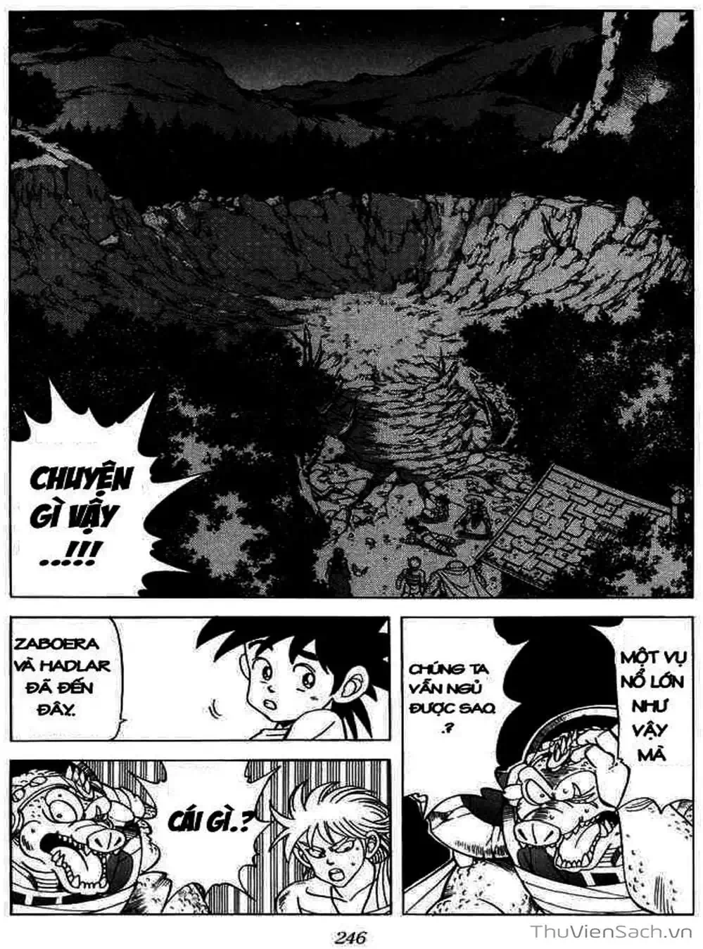 Truyện Tranh Dấu Ấn Rồng Thiêng - Dragon Quest trang 4