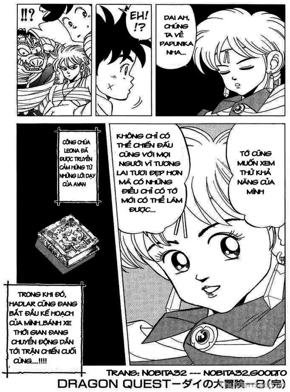 Truyện Tranh Dấu Ấn Rồng Thiêng - Dragon Quest trang 4