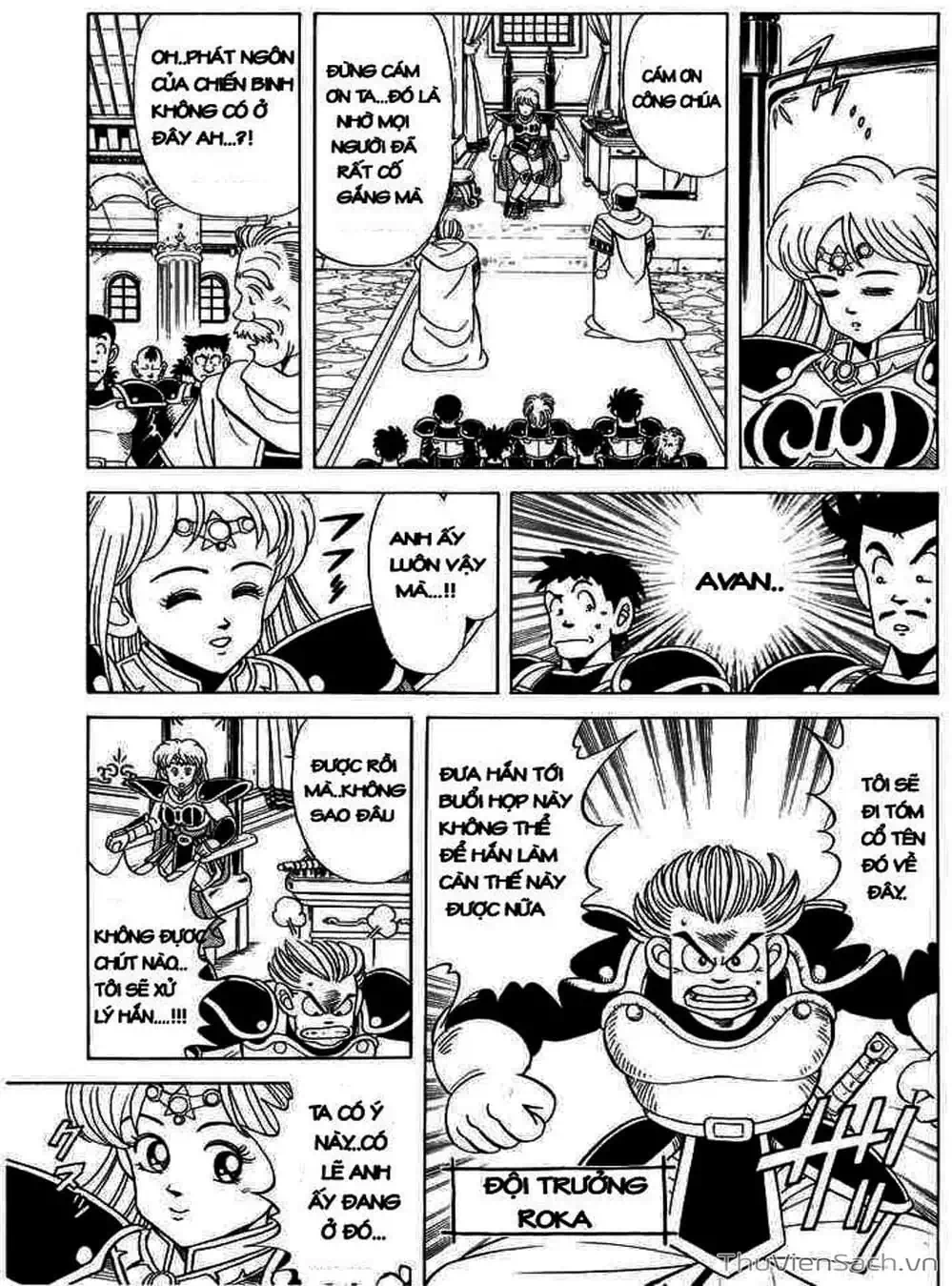 Truyện Tranh Dấu Ấn Rồng Thiêng - Dragon Quest trang 4