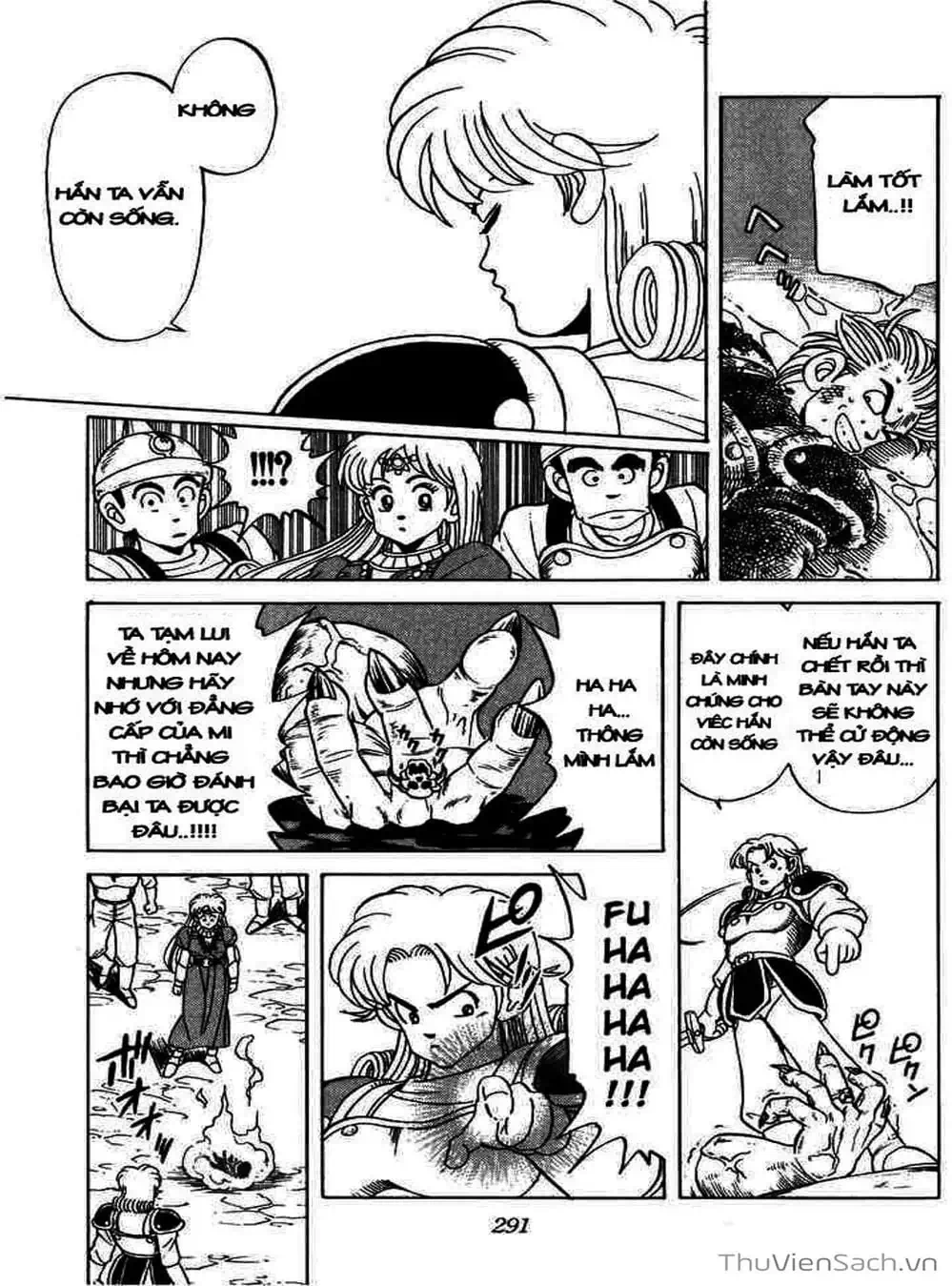 Truyện Tranh Dấu Ấn Rồng Thiêng - Dragon Quest trang 4