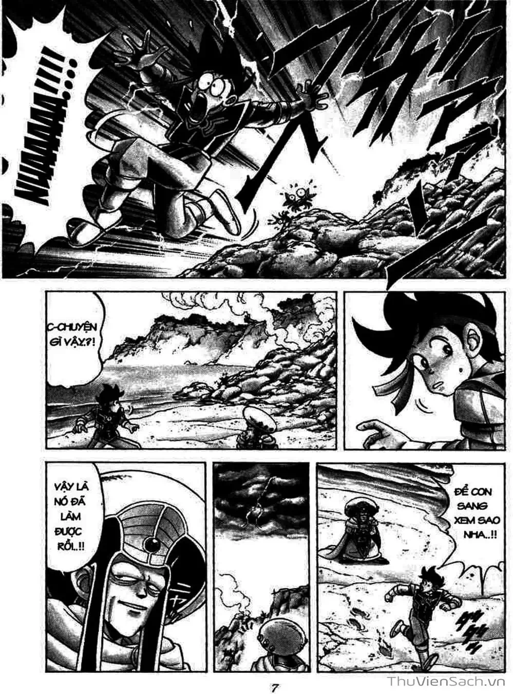 Truyện Tranh Dấu Ấn Rồng Thiêng - Dragon Quest trang 4