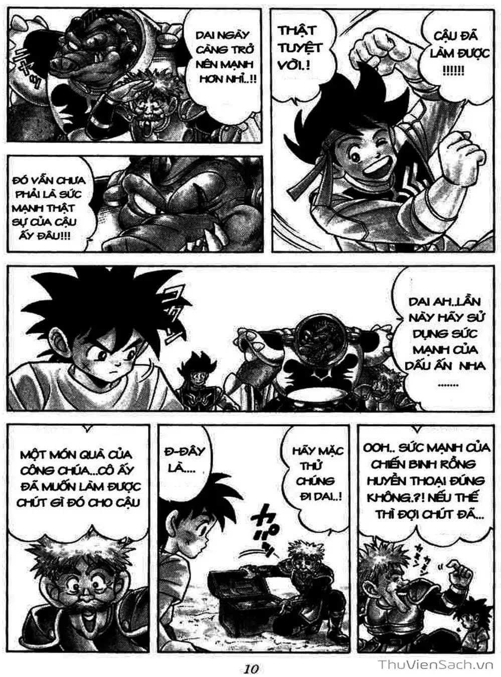 Truyện Tranh Dấu Ấn Rồng Thiêng - Dragon Quest trang 4