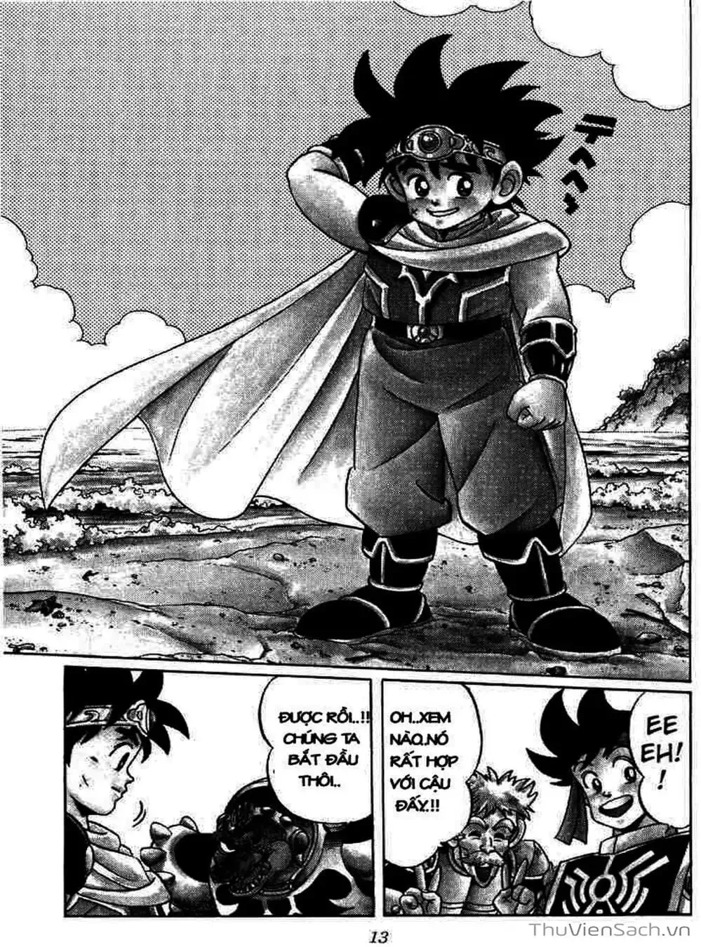 Truyện Tranh Dấu Ấn Rồng Thiêng - Dragon Quest trang 4