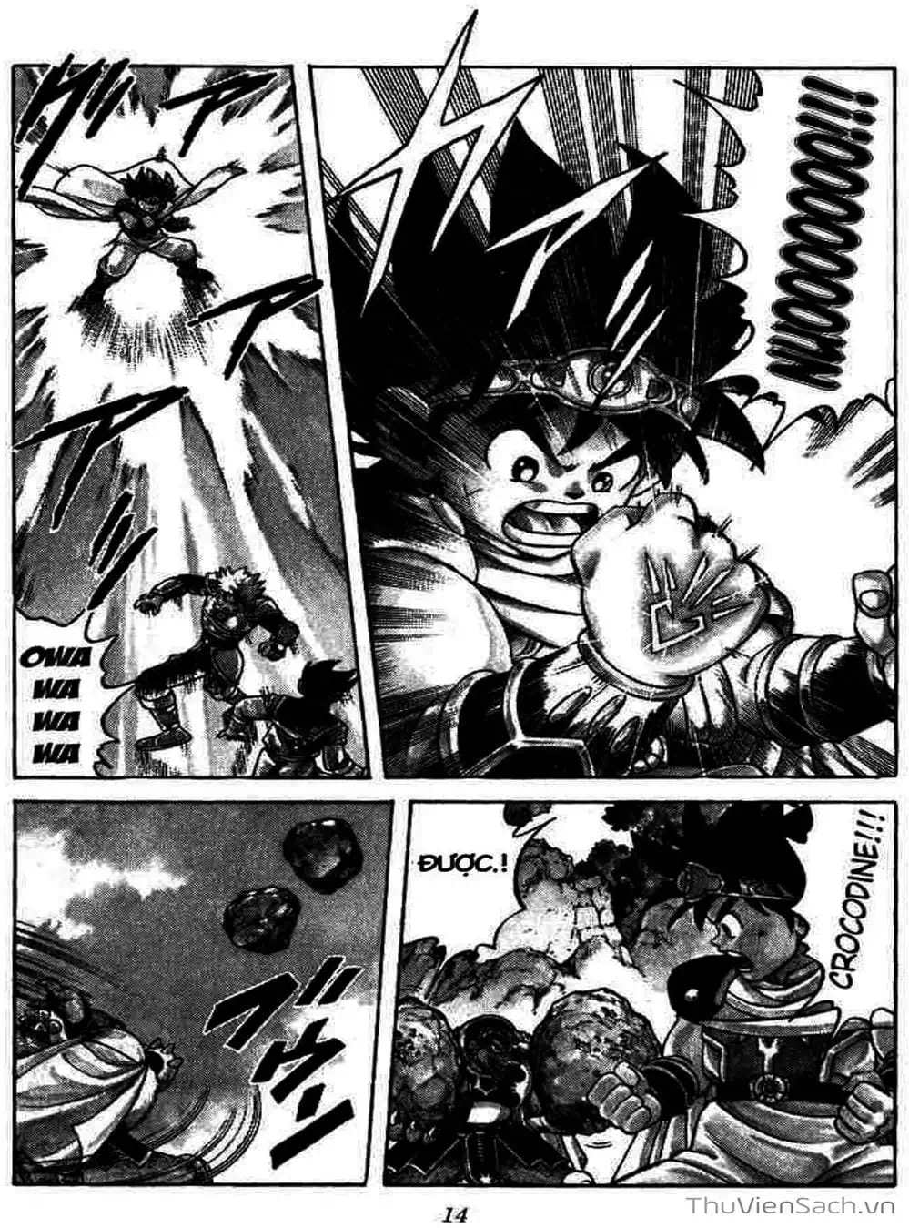 Truyện Tranh Dấu Ấn Rồng Thiêng - Dragon Quest trang 4