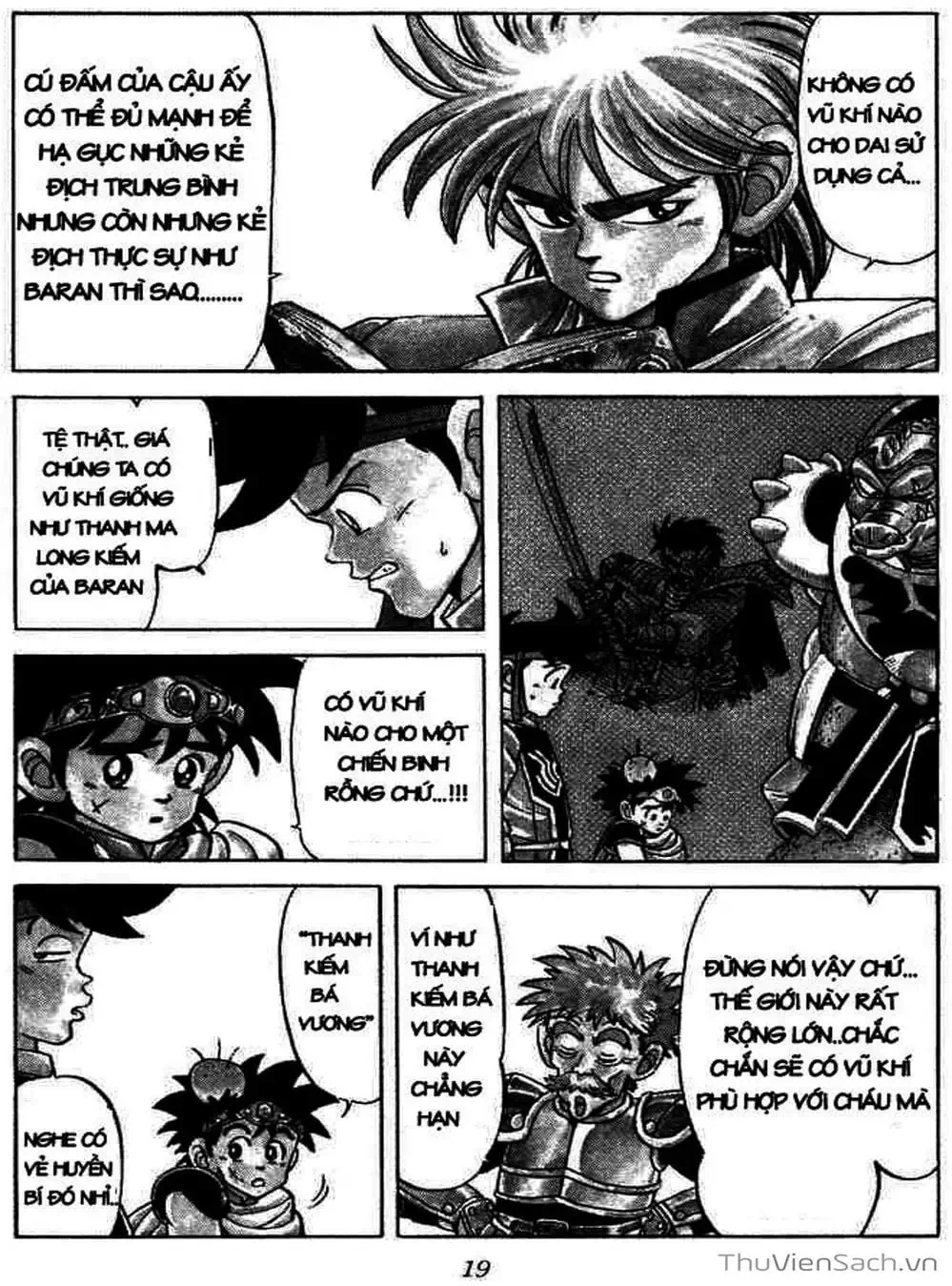 Truyện Tranh Dấu Ấn Rồng Thiêng - Dragon Quest trang 4