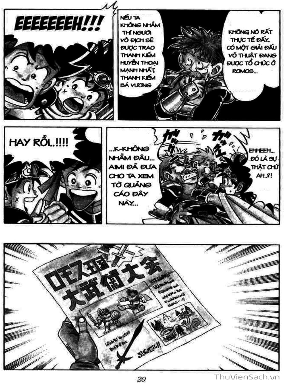 Truyện Tranh Dấu Ấn Rồng Thiêng - Dragon Quest trang 4