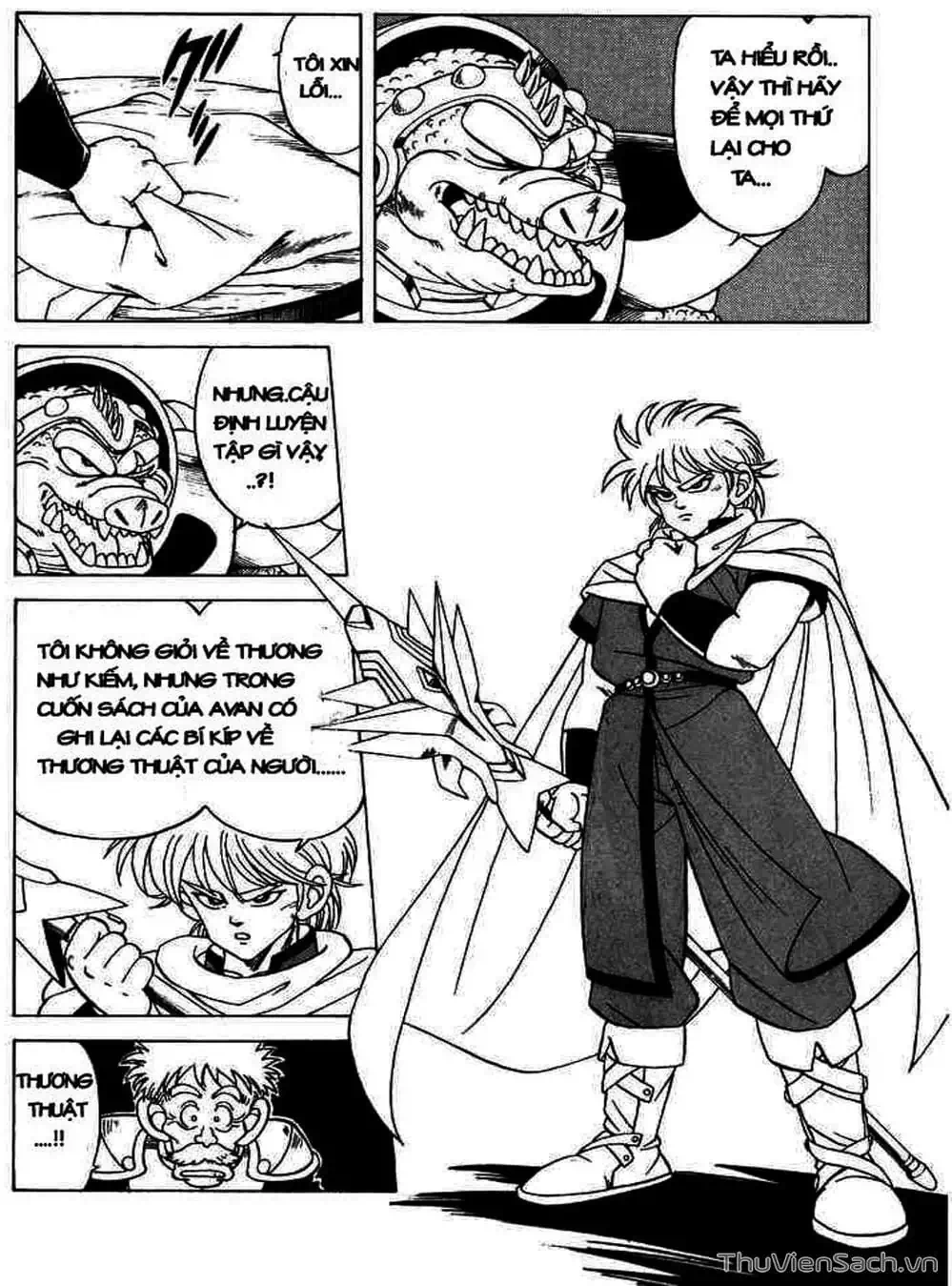 Truyện Tranh Dấu Ấn Rồng Thiêng - Dragon Quest trang 4