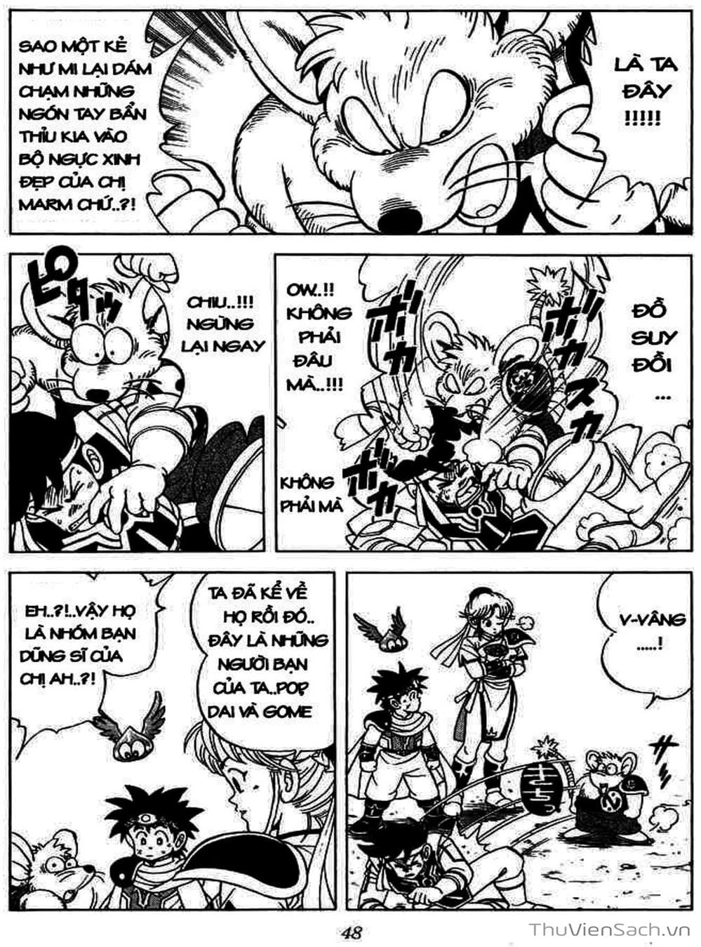 Truyện Tranh Dấu Ấn Rồng Thiêng - Dragon Quest trang 4