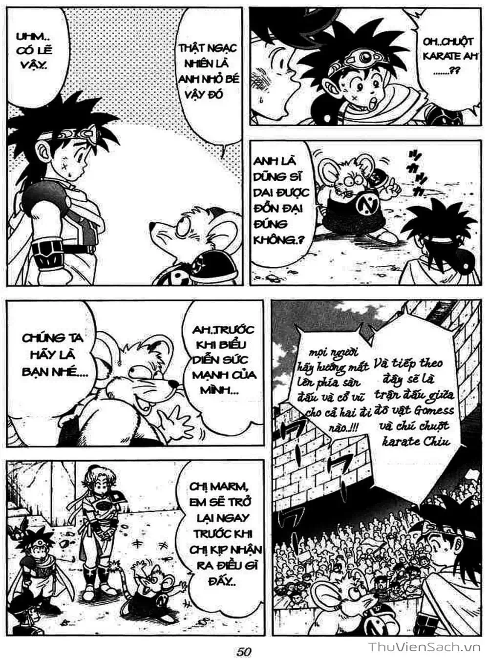 Truyện Tranh Dấu Ấn Rồng Thiêng - Dragon Quest trang 4