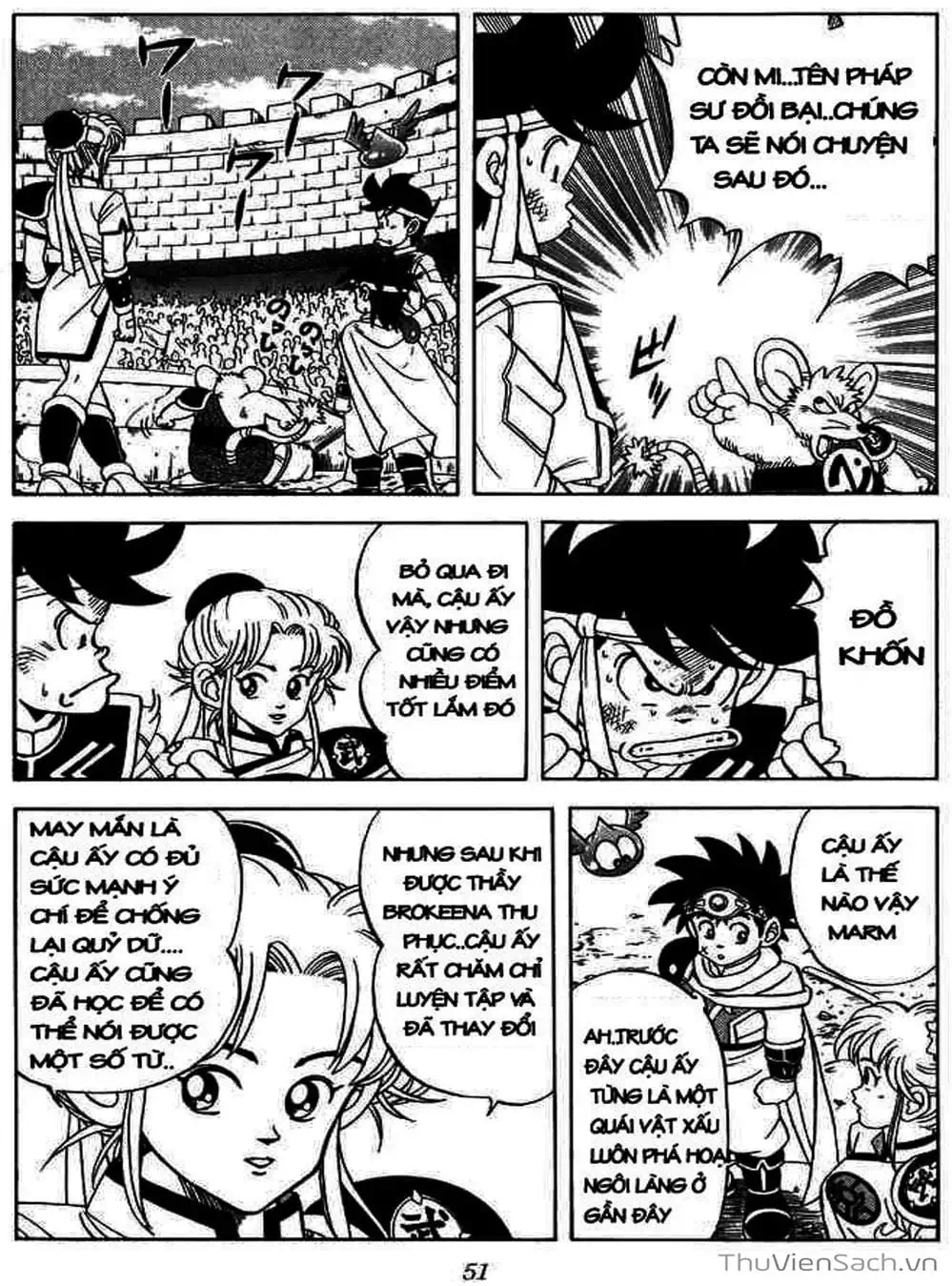 Truyện Tranh Dấu Ấn Rồng Thiêng - Dragon Quest trang 4