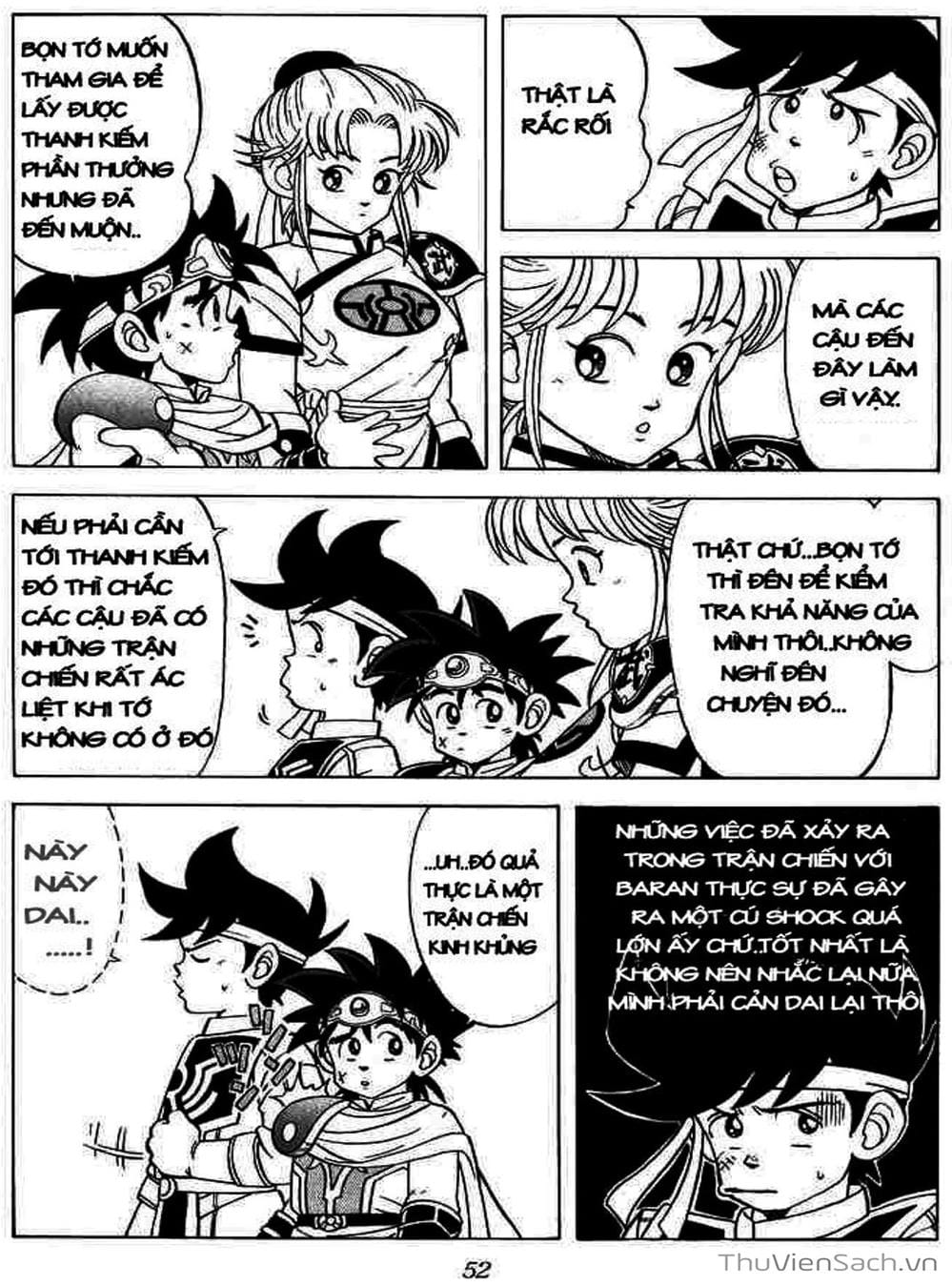 Truyện Tranh Dấu Ấn Rồng Thiêng - Dragon Quest trang 4