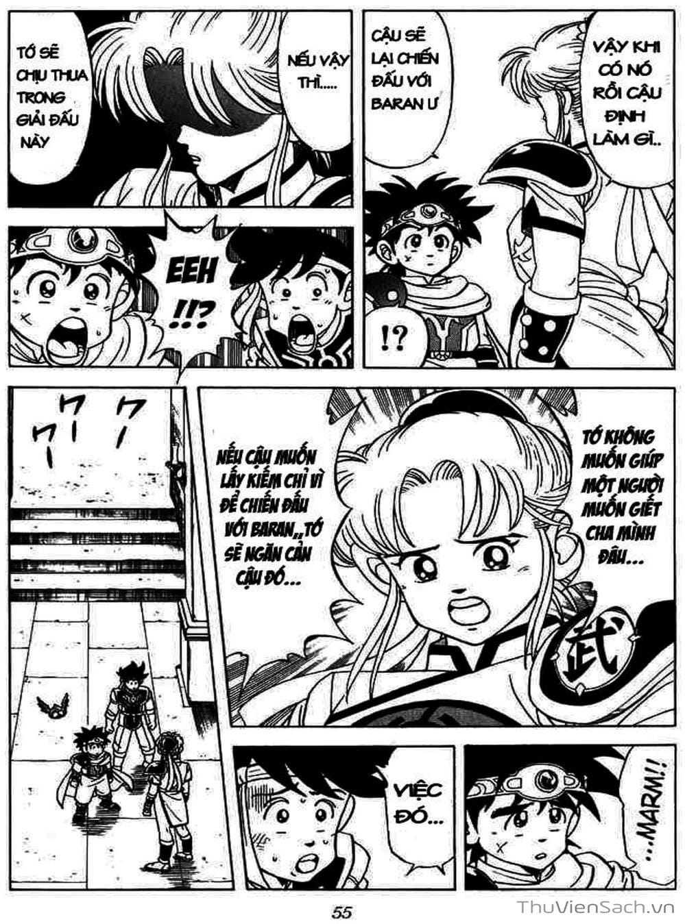 Truyện Tranh Dấu Ấn Rồng Thiêng - Dragon Quest trang 4