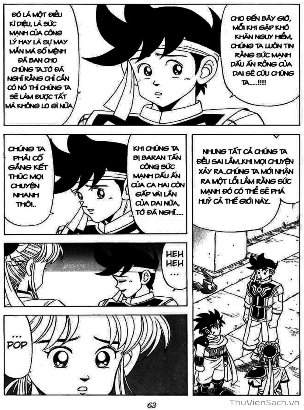 Truyện Tranh Dấu Ấn Rồng Thiêng - Dragon Quest trang 4