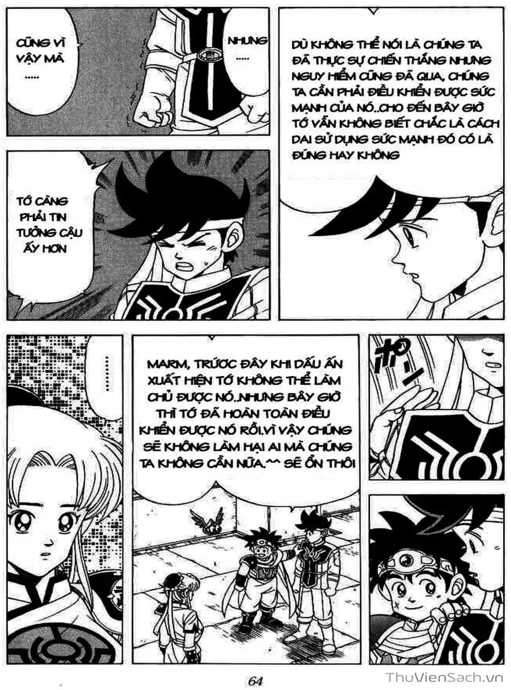 Truyện Tranh Dấu Ấn Rồng Thiêng - Dragon Quest trang 4