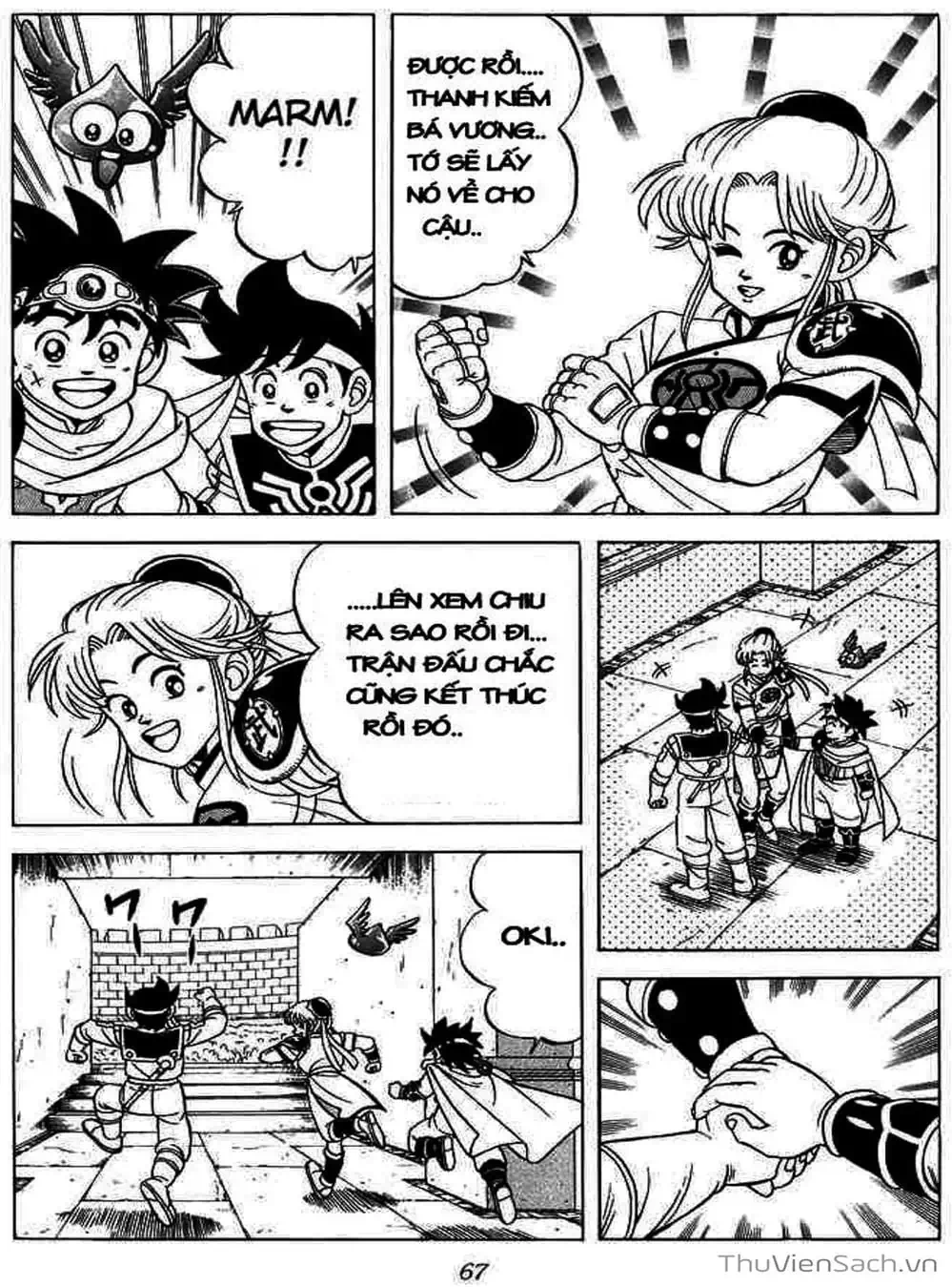 Truyện Tranh Dấu Ấn Rồng Thiêng - Dragon Quest trang 4