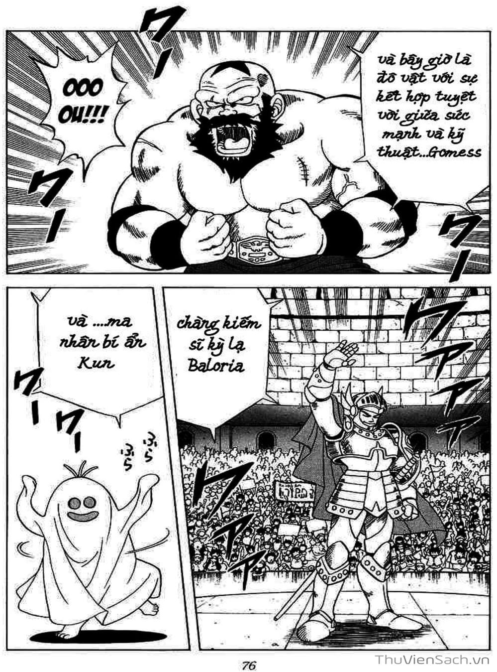 Truyện Tranh Dấu Ấn Rồng Thiêng - Dragon Quest trang 4