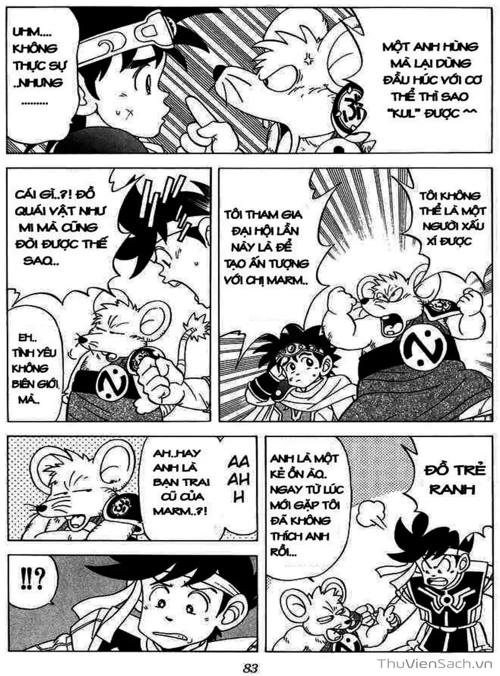 Truyện Tranh Dấu Ấn Rồng Thiêng - Dragon Quest trang 4