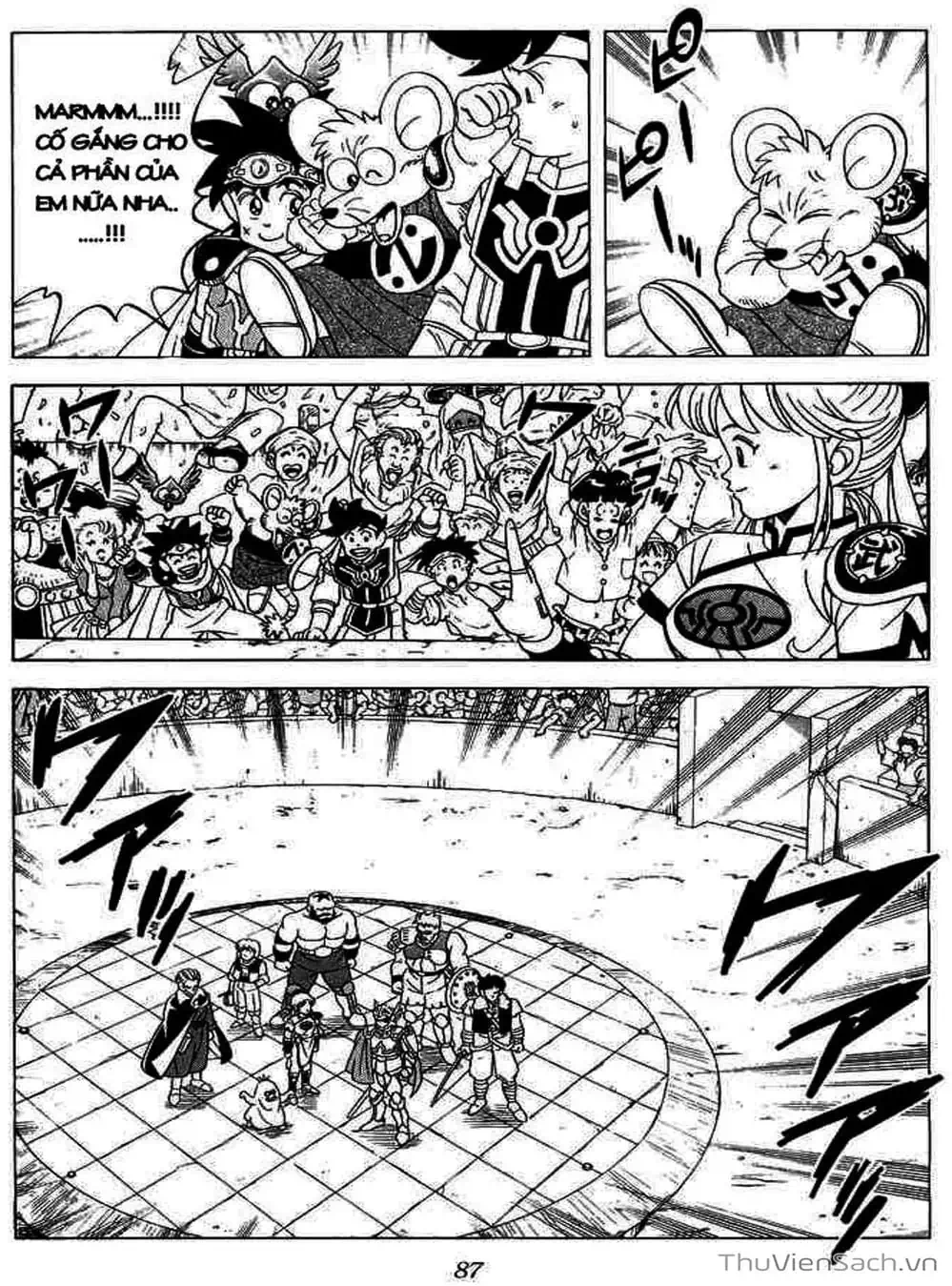 Truyện Tranh Dấu Ấn Rồng Thiêng - Dragon Quest trang 4