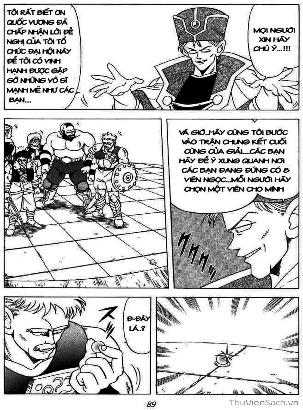 Truyện Tranh Dấu Ấn Rồng Thiêng - Dragon Quest trang 4